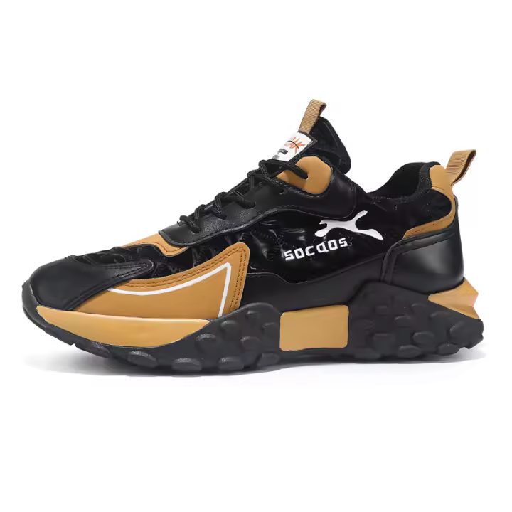 Zapatillas Deportivas de Moda para Hombres Primavera-Otoño 2025 Zapatos Casuales de Cuero Impermeable Versátiles Zapatos de Viaje Ligeros - 1