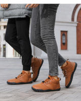 Zapatos de algodón cálidos de terciopelo impermeables antideslizantes, zapatos de cinco dedos descalzos con suela gruesa para mujer - details 20