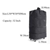 Bolsa de viaje plegable de gran capacidad, bolso Oxford impermeable de alta calidad para estudiar en el extranjero - details 1
