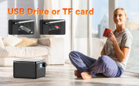 Reproductor de CD portátil con altavoces duales, reproductor de CD recargable Bluetooth,Boombox reproductor de CD con Radio FM, reproduce CD/disco MP3/USB/TF, Conector de auriculares, cargador incluido - details 3