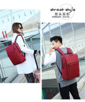 Bolsa de ordenador sencilla para hombres, Mochila de negocios informal de gran capacidad - details 8