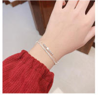 Pulsera de estrella de alta gama con luz de plata de ley S990 para mujer, cielo estrellado de doble capa, regalo del Festival Qixi para novia - details 2