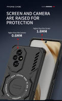 TPU+PC Funda de Disipación Fundas para Teléfonos Móviles para Honor Lite, Pro, 200 Cubierta Trasera Magnética - details 9