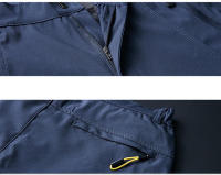 Pantalones de senderismo impermeables para hombre, Calmbing, montaña, Softshell con cinturón - details 6