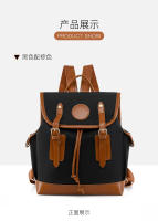 Mochila de lona vintage para mujer, mochila de viaje informal de gran capacidad, mochila escolar para estudiantes universitarios - details 20