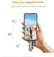 Adaptador de Tarjeta de Memoria USB 3.0 4 en 1 con Acceso Paralelo a 4 Ranuras 5Gbps Escritura Lectura Mslforce Compact Flash Tarjeta SD TF CF MS 5Gbps - details 10