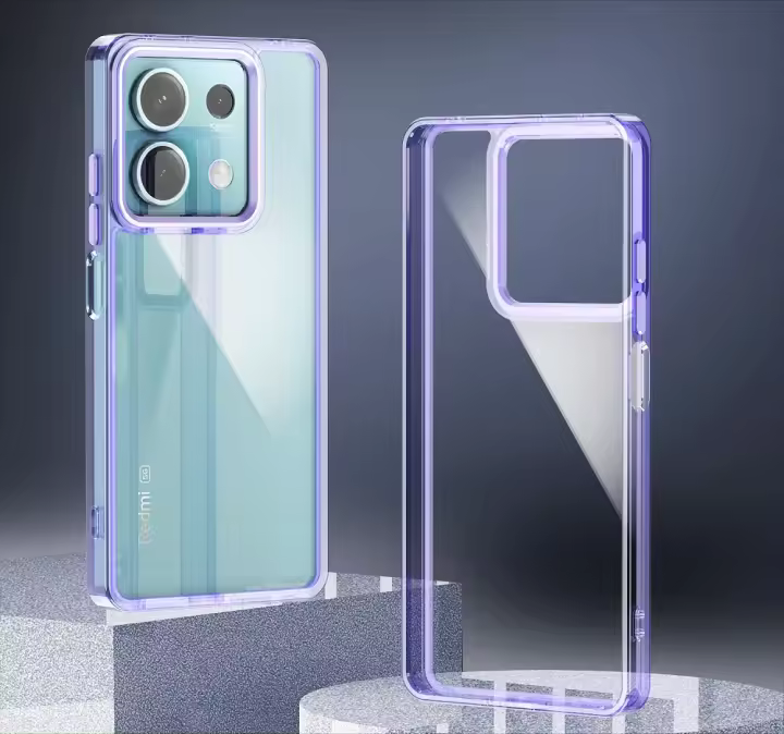 Funda de Acrílico de Alta Permeabilidad para Xiaomi Redmi Note 13 Pro Cubierta Antisísmica para POCO X6 M6 Pro - 1