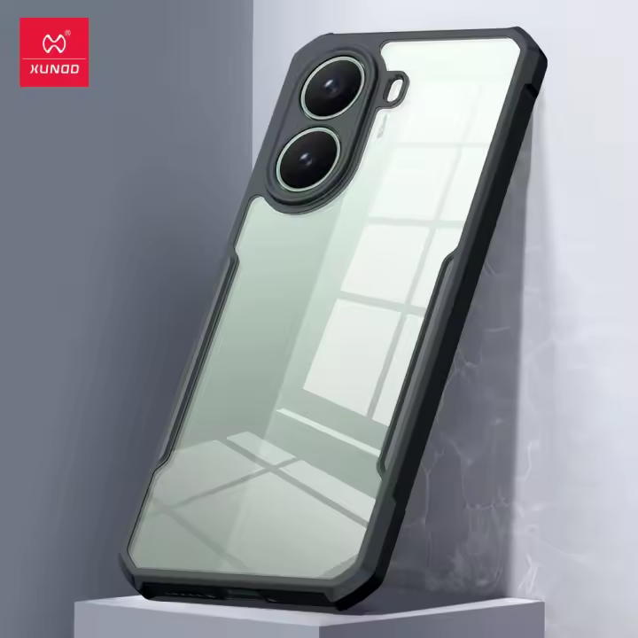 Funda de teléfono Xundd para POCO X7 Pro 5G para POCO X7 Airbag carcasa anticaída, PC + TPU cubierta trasera Ultra transparente para POCO X7 Pro - 1