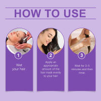 La mascarilla hidratante para el cuidado del cabello Jaysui nutre el cuero cabelludo, hidrata el cabello, lo hace esponjoso, suave y brillante. - details 1