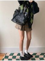 Vintage para mujer bolso de hombro de motocicleta de gran capacidad - details 0
