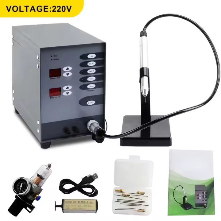 Soldador de Punto de Argón CNC Automático PHYHOO Alta Potencia, Control Táctil, Precisión, Para Joyería Dental Acero Inoxidable - 1