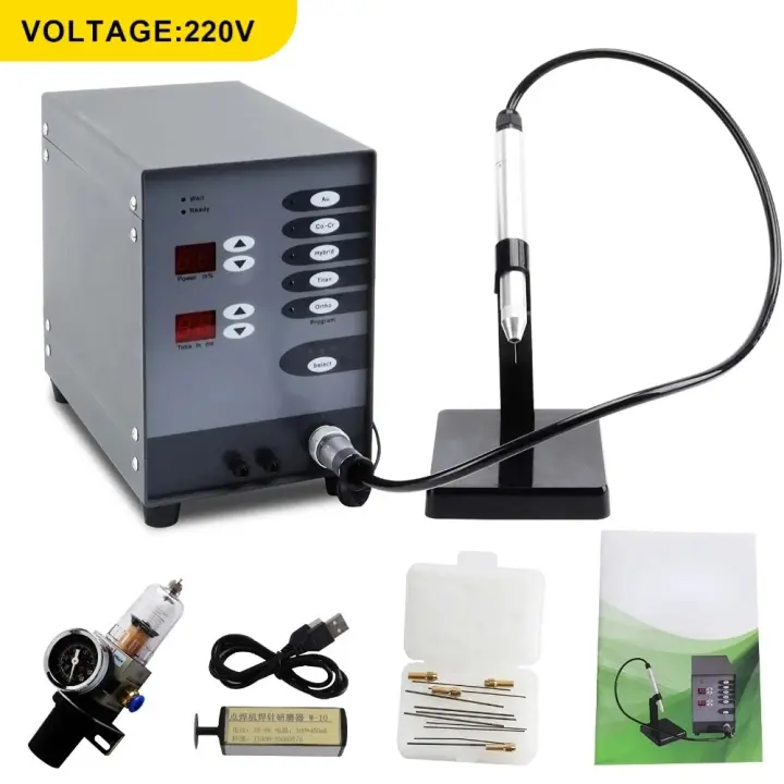Soldador de Punto de Argón CNC Automático PHYHOO Alta Potencia, Control Táctil, Precisión, Para Joyería Dental Acero Inoxidable - 1