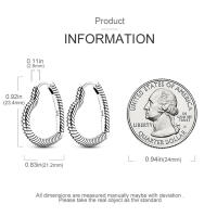 Pendientes de aro para mujer, de Plata de Ley 925, amor romántico, pendientes de aro con dije en forma de corazón para mujer, pendientes, regalos de joyería - details 1