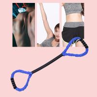 Equipo de entrenamiento Banda elástica de ocho figuras Banda de ejercicio elástica suave de 8 figuras para hombres y mujeres (azul) - details 0