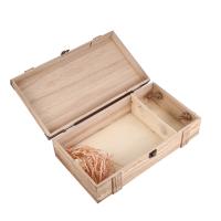 Caja portadora de botellas de vino tinto de madera Vintage, caja de almacenamiento, soporte de exhibición, fiesta de cumpleaños, regalo de Navidad - details 6