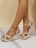 Nuevas Sandalias de Verano Estilo Europeo y Americano Sandalias romanas de plataforma impermeables con suela gruesa Sandalias de plataforma talla grande - details 0