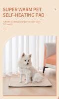 Almohadillas autocalentables acogedoras para mascotas, manta para mascotas para el frío del invierno, cama para gatos autocalentable para interiores, almohadilla calefactora para mascotas, alfombrilla autoacolchada para gatos - details 0