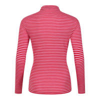 Ropa interior térmica de lana merina para mujer, Top de manga larga con cuello alto falso, camisa con capa Base, antiolor, 100% - details 5
