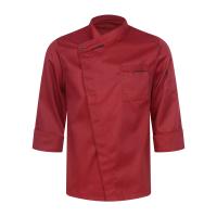 Camisa de Chef para hombre, uniforme de trabajo, abrigo de Chef con cuello cruzado, cocina, restaurante, Hotel, chaqueta de cocina Unisex con bolsillos, Tops de Chef - details 20