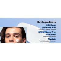 hyaluronic acid hydrate lock in moisture vitamin tree fruit water vitality allantoin moisturize