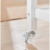 FKW47-W Carrito de Servir Carrito Auxiliar Cocina estantería de Cocina Carrito de Cocina móvil 100 x 92 x 45 cm Blanco ES - details 7