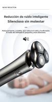 Nueva Pantalla Digital Pequeña Pistola de Afeitar de Acero Afeitadora Eléctrica Recargable Multifuncional Cortadora de Barba de Todo el Cuerpo Lavable con Agua - details 13