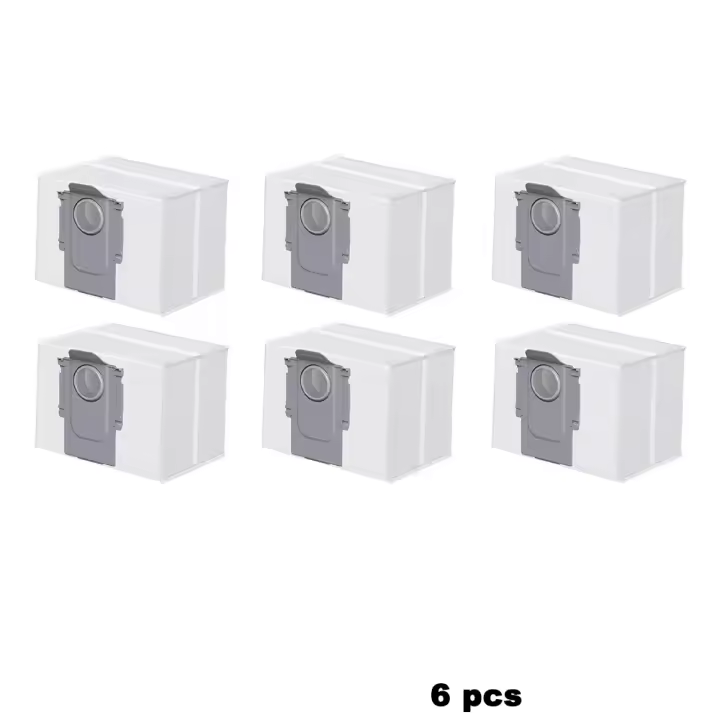 Bolsas de Polvo Desechables 2.5L para Aspiradora Robot Roborock Paquetes de 6-12 - 1