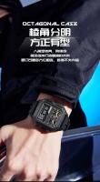 Relojes de lujo de primera calidad con pantalla Dual LED para hombre, cronógrafo multideporte de marca superior, alarma, fecha luminosa, reloj de cuarzo Digital - details 3