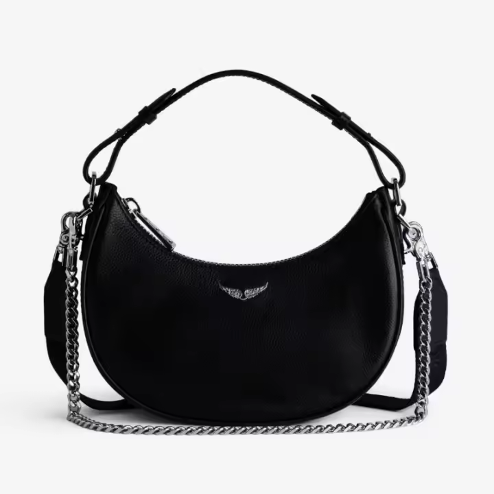 Bandolera De Moda Para Mujer 2025 Nuevo Bolso De Cadena De Alas Retro Bolso De Hombro De Diamantes Bolso De Sobre - 1