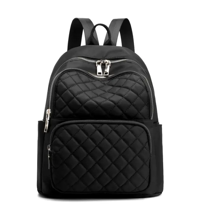 Mochila para Mujer Bolso de hombre Nylon impermeable Bolso Escolar informal Mochilas para Mujer Mochila pequeña ZP - 1