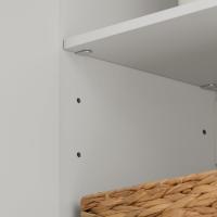 Armario Auxiliar Multiusos de Pared Mueble Baño Colgar Armario Suspendido con 2 Puertas Blanco 60 x 30 x 60 cm - details 23