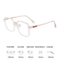 Gafas antiluz azul para hombre y mujer, lentes ultraligeras de protección ocular con marco de gran tamaño para ordenador de oficina - details 19