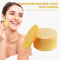 Esponjas faciales comprimidas naturales para Spa, esponja Facial de forma redonda para eliminar la piel muerta - details 7