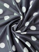 Vestido de manga corta a juego con estampado de flores de estilo europeo y americano para mujer, falda con vuelo grande, 2024 - details 8