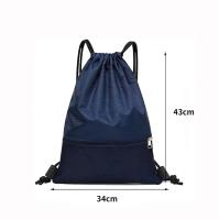 Mochila Deportiva Ligera Simple con Bolsillo de Cremallera para Hombres y Mujeres - details 0