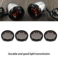 Cubierta de lente de luz intermitente Smoke Bullet, lentes antiarañazos mejoradas, Compatible con Harley Davidson Sportster, Softail, Road King, Road Glide, Street Glide, Electra Glide 2000-2024, visita la tienda Amazicha - details 2
