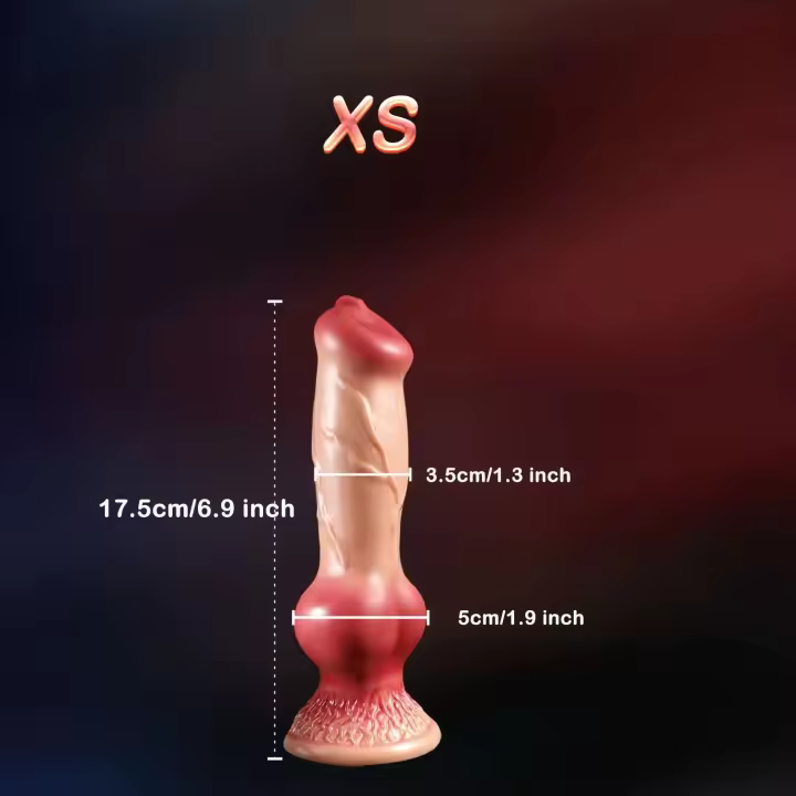 Leten Monstruo Realista Doble Penetración Anal Plug Masaje Intensivo para Mujeres Hombres - 1