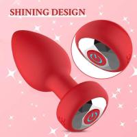 Vibrador SEXY de empaque privado para hombres, tapón anal inalámbrico con control remoto, luz LED, masajeador de próstata masculino, vibrador para juguetes sexuales - details 11