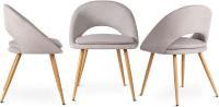 Pack de 2 sillas Acolchadas y tapizadas en Tela para salón, Comedor o Dormitorio - details 6