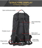Mochila militar 25/50L mochila impermeable de nailon para hombres campamento de caza mochila antiinsectos senderismo táctica - details 25