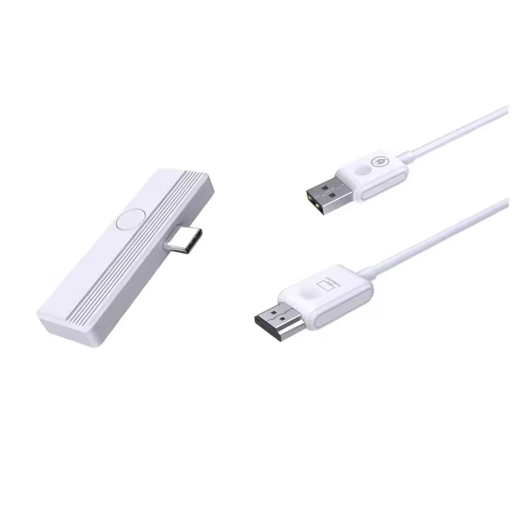 Adaptador de pantalla inalámbrico USB C Compatible con Screen Mirror Cast, extensible para ordenador portátil, teléfono inteligente a proyector de TV - 1