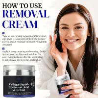Crema de péptidos de colágeno, ácido hialurónico antiarrugas y retinol, reafirmante y reafirmante, cuidado de la piel, crema hidratante facial - details 1
