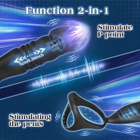 Massajeador Prostatal Vibratorio Herramienta de Autoestimulación para Hombres - details 6