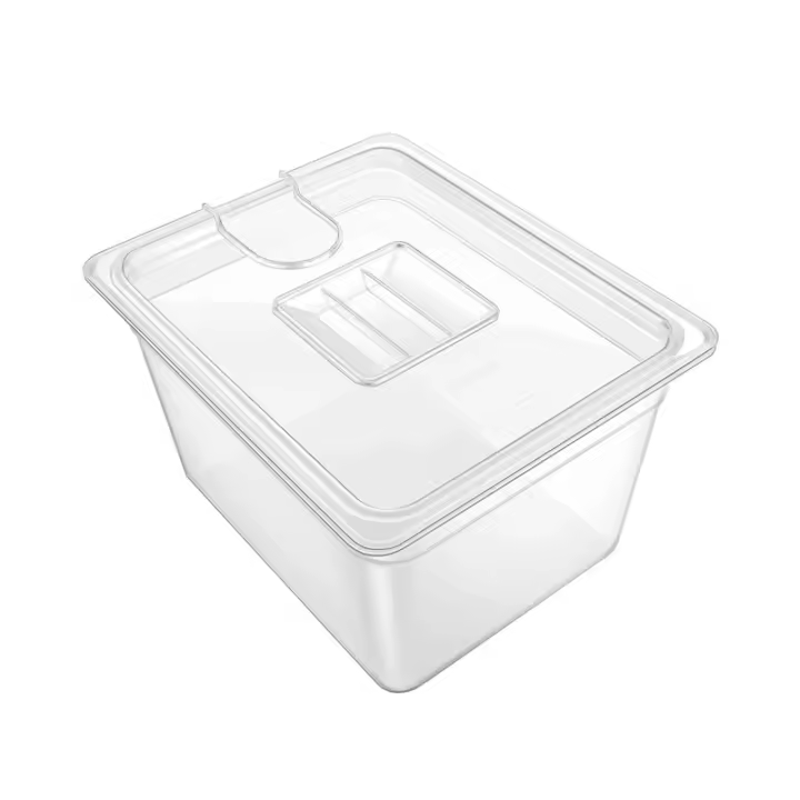 Contenedor Sous Vide de 6L Machina de Asado de Carne con Tapa Cocina Lenta de Inmersión para Almacenamiento de Alimentos Material de Plástico Duradero - 1