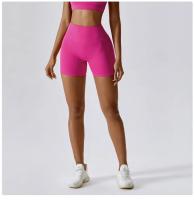 Pantalones Cortos de Yoga para Mujeres Fitness Running Ciclismo Pantalones Deportivos Transpirables Cintura Alta Entrenamiento Gimnasio Push Up Leggings de Nylon - details 1