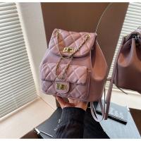 Nuevo Bolso De Estudiante Elegante Y Sencillo, Bandolera Multifunción De Alta Gama, Mochilas De Mujer Con Cadena De Diamantes - details 21