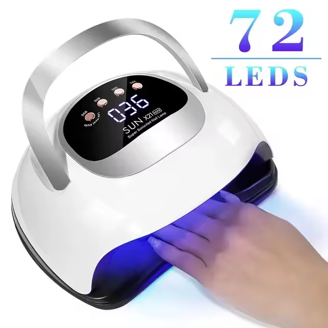 Lámpara UV LED Profesional 320W Secador de Manicura con 72LEDs para Gel de Uñas - 1