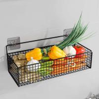 Cesta de hierro, estante para champú en polvo para pared de baño, orificio perforador, colgador de condimentos de cocina - details 18