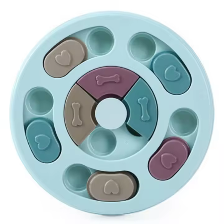 Puzzle Interactive para Perros, Slow, augmentation de comida, juguetes para entrenamiento de Inteligencia intelectual, rompecabezas para tratar Perros - 1