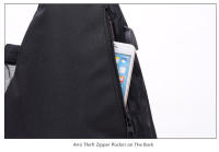 Mochila de Pecho Camuflada Negra para Hombres Bolsa Deportiva Impermeable para Viajes Gran Bolsa Cruzada para Niños y Adultos - details 21
